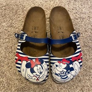 Birkenstock Birki’s DISNEY Sz 38 US 7 Women Mickey And Minnie Mouse Shoes Clogs